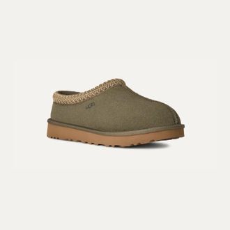 UGG Tasman II 1174470-MSG Slippers Women Moss Green Sheepskin Slip-On RHS8027