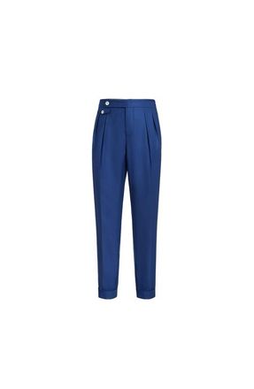 Brunello Cucinelli Cashmere and silk trousers in Avio Blue at Nordstrom, Size 48 It