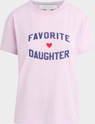 Favorite Daughter Short-Sleeve Logo Tee