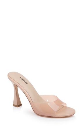 L'agence Avery Slide Sandal in Beige at Nordstrom, Size 8.5