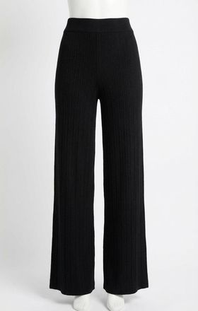 Z Supply Du Monde Sweater Pants In Black