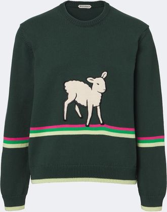 J.W.Anderson Embroidered cotton sweater
