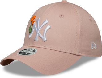New Era 9Forty Womens Cap - Floral Beaded New York Yankees Rose