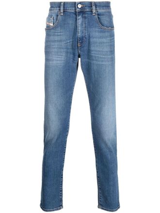 Diesel D-Strukt low-rise skinny jeans - Blue