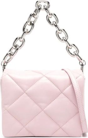 Stand Studio Borsa a spalla Hestia trapuntata - Verde