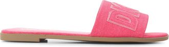 DKNY Willow platte slippers voor dames in roze