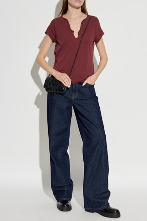 Zadig&Voltaire Top Tuni, Womens, Burgundy