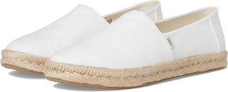 Toms Alpargata Rope 2.0 Womens Dress Flat Shoes White : 6.5 B - Medium, Synthetic