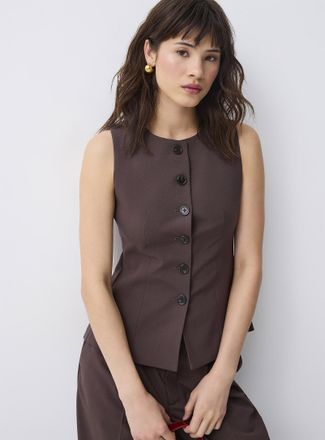 Twik Womens Flared tailored vest