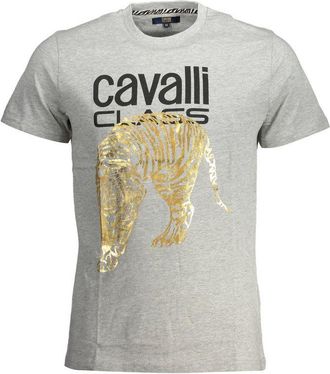 Cavalli Cotton Men Mens T-Shirt