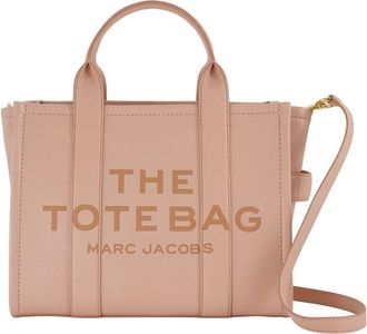 Marc Jacobs Womens The Medium Tote Leather Pink Cowhide Totes-shopping-bags