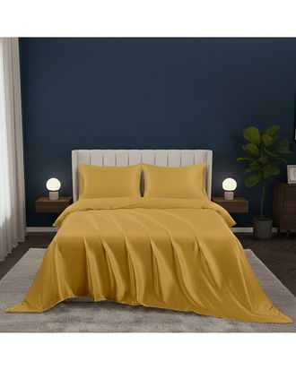 Luxury Home Satin Bed Sheet Set Ultra Soft
