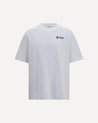 Off-white Script Logo Skate T-shirt Male XXL