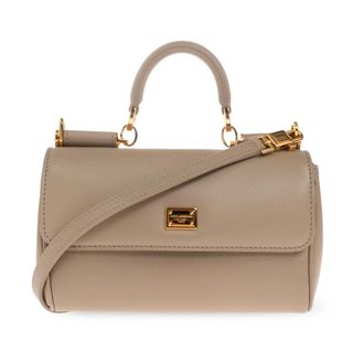 Dolce & Gabbana Dames, Tassen, Grijs, Maat: ONE Size Leer