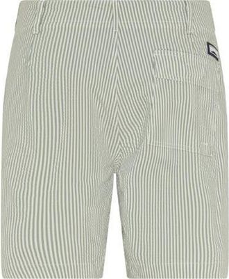 Vilebrequin Men Stretch Cotton Bermuda Shorts Seersuckers Stripes in Khaki at Nordstrom, Size X-Large