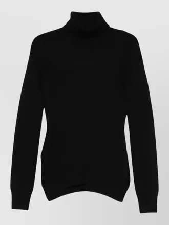 Toteme cashmere merino turtleneck sweater long sleeves