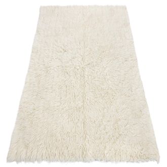 RugsX Flokati Di Lana - Copriletto, Plaid White 240x340 Cm