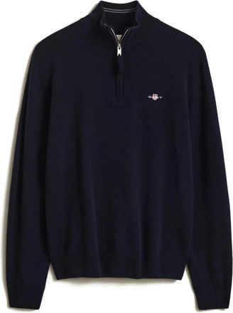 GANT Turtleneck Trui - Heren - Truien - Blauw - Maat: L Wol