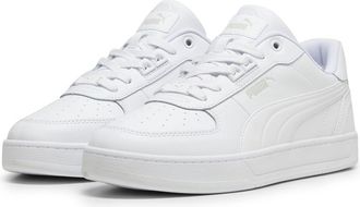 Puma Unisex Caven 2.0 Lux Trainers, Puma White Cool Light Gray, 5.5 UK
