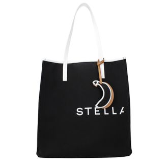 Stella McCartney Stella Mc Cartney Damens Umh&auml;ngetaschen aus schwarzem Stoff