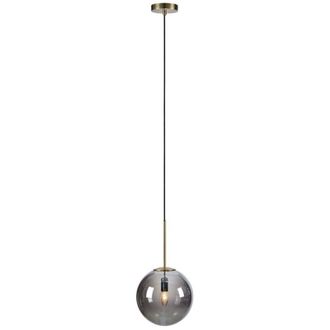 Markslöjd Markslojd DIONE Sospensione a Soffitto 1 Globo Luce Fumo, Anticato