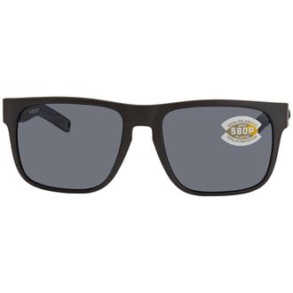 Costa SPEARO Gey Polarized Polycarbonate Mens Sunglasses SPO 01 OGP 56