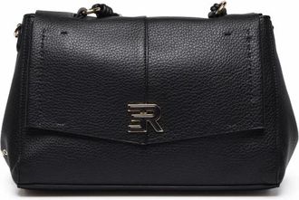 Ermanno Scervino Eba Schoudertas - Dames - Schoudertassen - Zwart - ONE Size - Su&egrave;de - Tassen