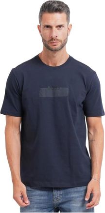 HUGO BOSS Hombre, Camisetas, Azul, Talla: 2XL
