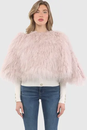 Gorski SELECT MONGOLIAN LAMB SHAWL