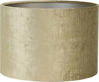 Light & Living Pantalla De L&aacute;mpara - Gemstone - Dorado - Textil - Light&living