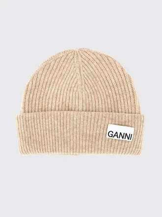 Ganni Cappello a berretto in lana