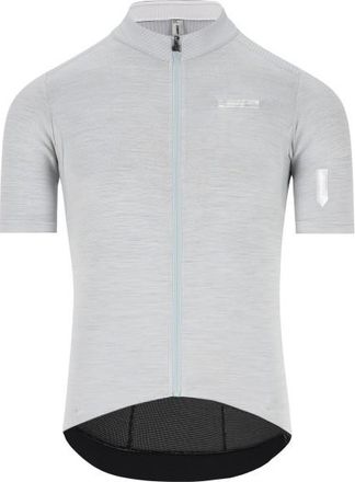 Q36.5 Adventure Tech Merino Jersey Velotrikot f&uuml;r Herren | grau