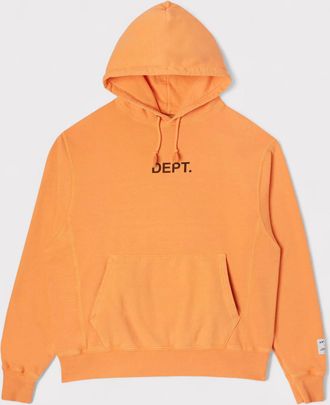 Gallery Dept. Mens. Logo Hoodie Flo Orange - Size X-Large