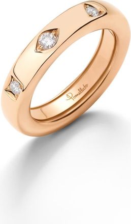 POMELLATO Iconica Extra Slim Ring in Rose Gold at Nordstrom, Size 7.25