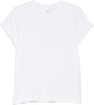 Victoria Beckham Tilly T-shirt - Dames - T-shirts - Wit - S - Katoen - Tops