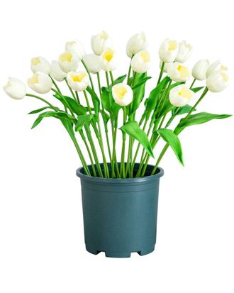 Nearly Natural 2Ft Uv-Resistant Artificial Tulip Plant (Indoor/Outdoor)