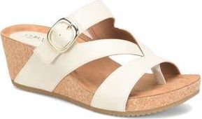 S&ouml;fft Emrie Sandal in Bone at Nordstrom Rack, Size 6.5