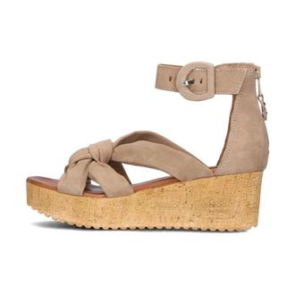 Omoda Dames, Schoenen, Beige, Maat: 38 EU Su&egrave;de