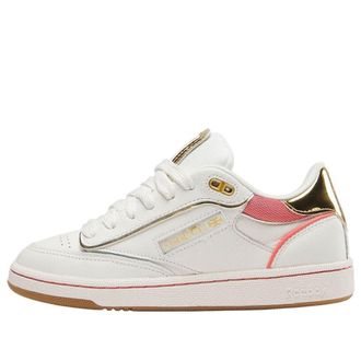 Reebok x Angel Reese Club C Bulc Chalk Sunset Coral 100228936