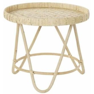 DKD Home Decor Bali side table - Main color: White