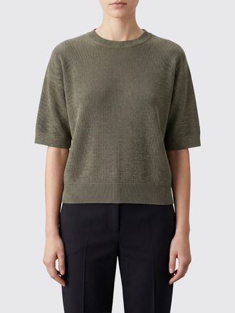 Brunello Cucinelli Maglia a girocollo in misto lino Brunello Cucinelli