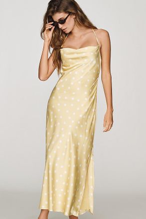 Maeve Scarf Midi Slip Dress