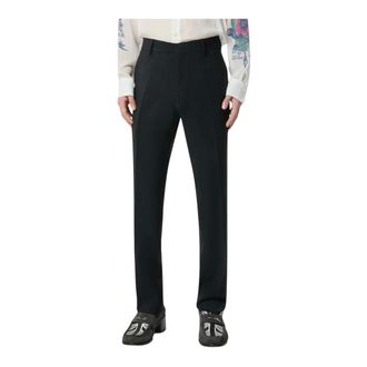 John Richmond Heren, Broeken, Zwart, Maat: 2XL Wol