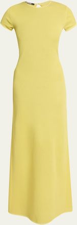 Jacquemus Solid Knitted Maxi Dress