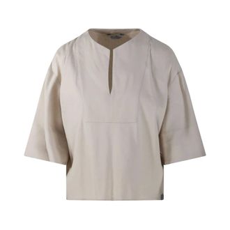 Max Mara Blouses, female, Beige, Size: XS Sospiro Blouse