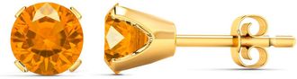 SuperJeweler 2 Carat Gemstone Stud Earrings In Gold-Classic Solitaire Gemstone Earrings All Gemstone Options