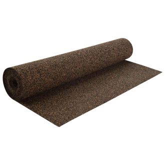 vidaXL Rollos De Corcho Marr&oacute;n 500 X 100 Cm Corcho Y Caucho Vidaxl