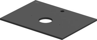 Duravit Duravit - Consola Sivida, 1 Hueco Central, 680x500mm, 267000he00