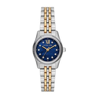 Michael Kors Accessoires, Dames, Grijs, ONE Size, Zilveren Lexington Horloge - Tijdloze Keuze