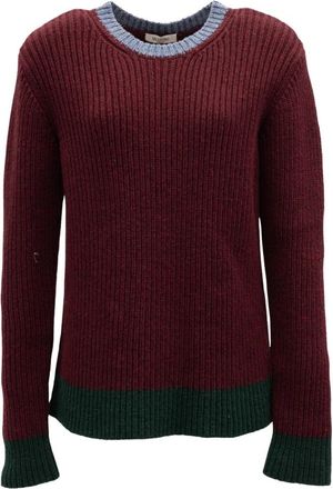 Valentino Garavani Ronde hals gebreid - Dames - Ronde hals truien - Veelkleurig - M - Truien & Vesten